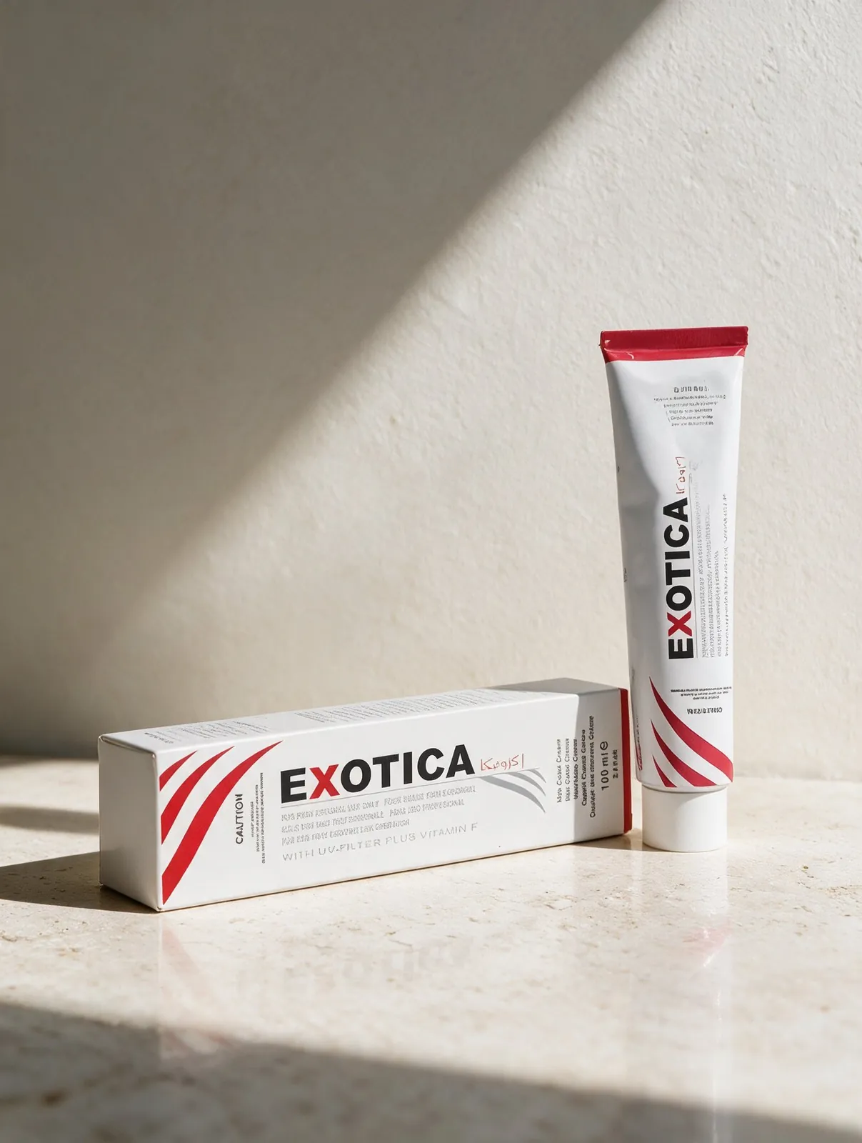 عبوة وأنبوب كريم صبغة EXOTICA